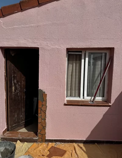 Decoración de Fachada Antes