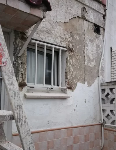 Reparación de Fachada Antes